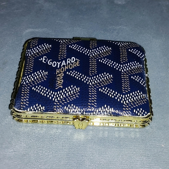 Goyard Accessories - Up cycled Mirror Compact
